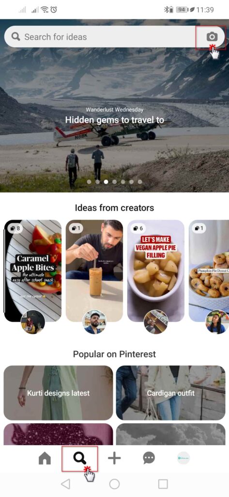 How to Pinterest reverse image search