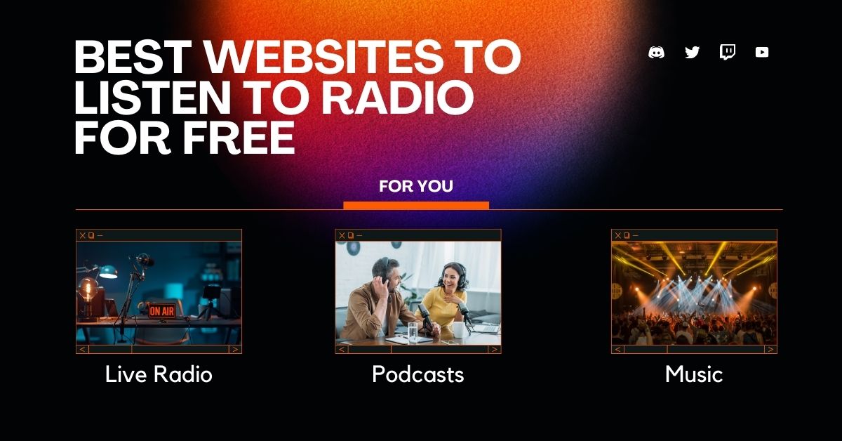 Best Websites to Listen to Radio for Free