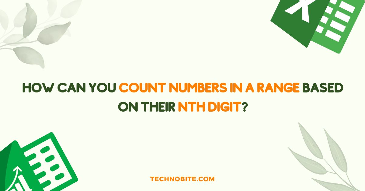 How Can You Count Numbers in a Range Based on Their Nth Digit