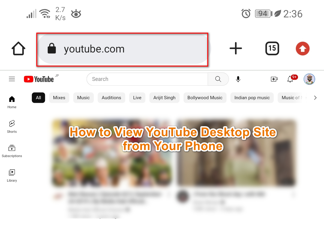 How to View YouTube Desktop Site from Your Phone